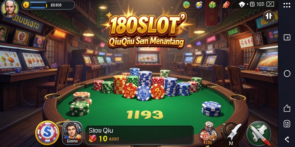 Gameplay seru dari 180SLOT QiuQiu yang mendebarkan.