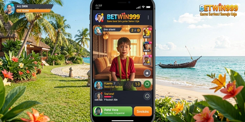 Screenshot BETWIN999 menampilkan momen seru dalam game Casual.