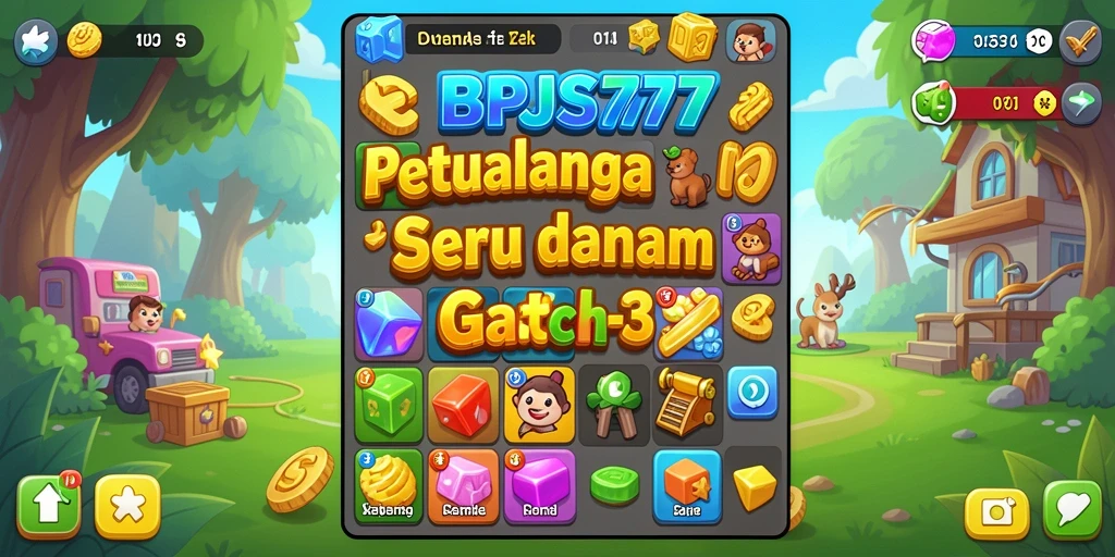 Tampilan gameplay BPJS777 yang penuh warna dan menarik.