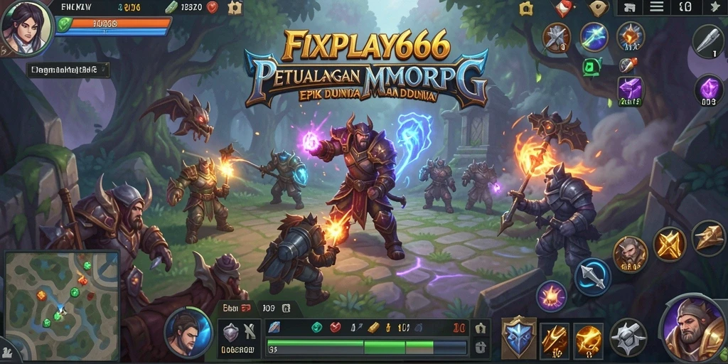 Gameplay FIXPLAY666 yang mendebarkan dalam dunia MMORPG.