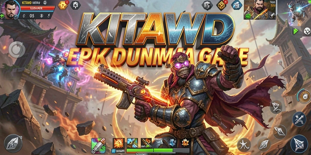 Tampilan gameplay yang mengesankan dari pertarungan KITAWD.