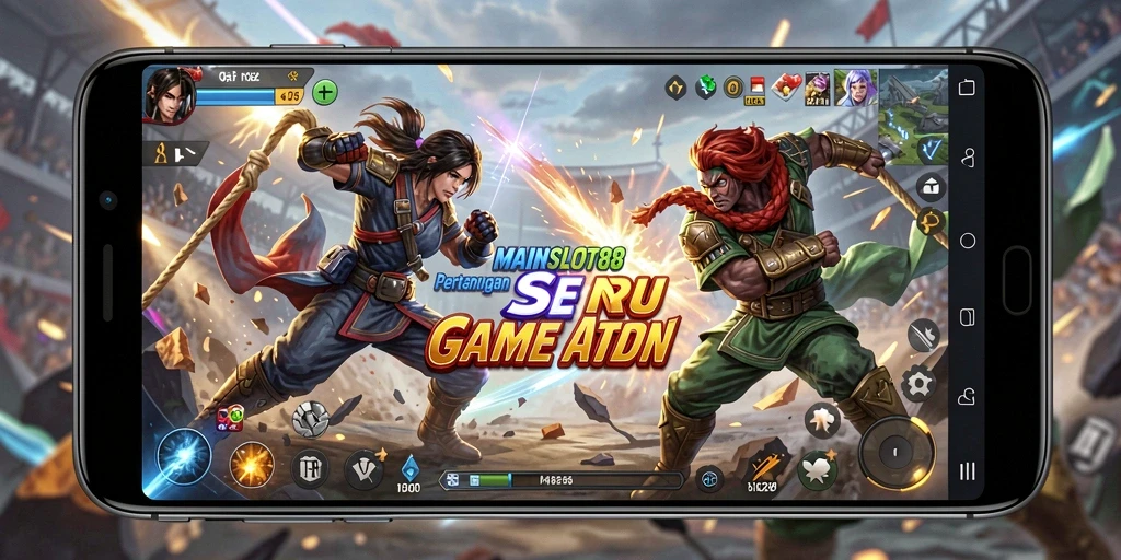 Tampilan gameplay mendebarkan di MAINSLOT88 dengan aksi penuh energi.