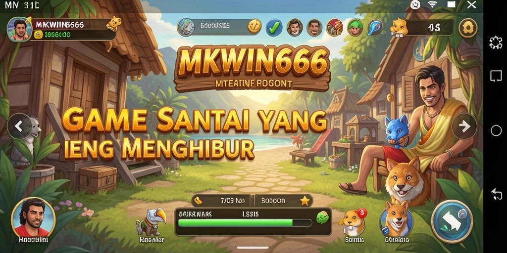 Screenshot gameplay MKWIN666 menampilkan aksi seru dan grafis yang menarik.