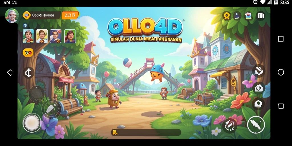 Screenshot gameplay OLLO4D yang menarik dan imersif.
