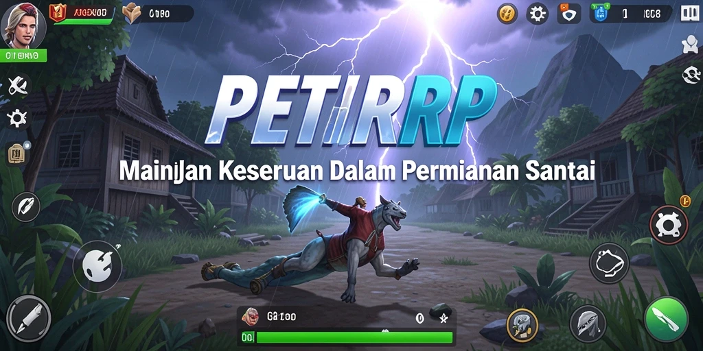 Tampilan menarik dari gameplay PETIRRP yang mengasyikkan.