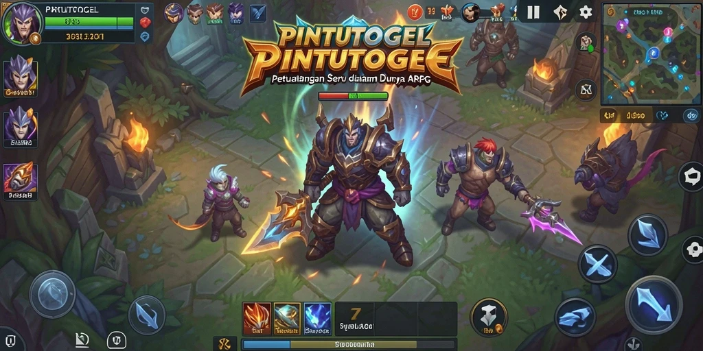 Tampilan menarik dari gameplay PINTUTOGEL yang penuh petualangan ARPG.