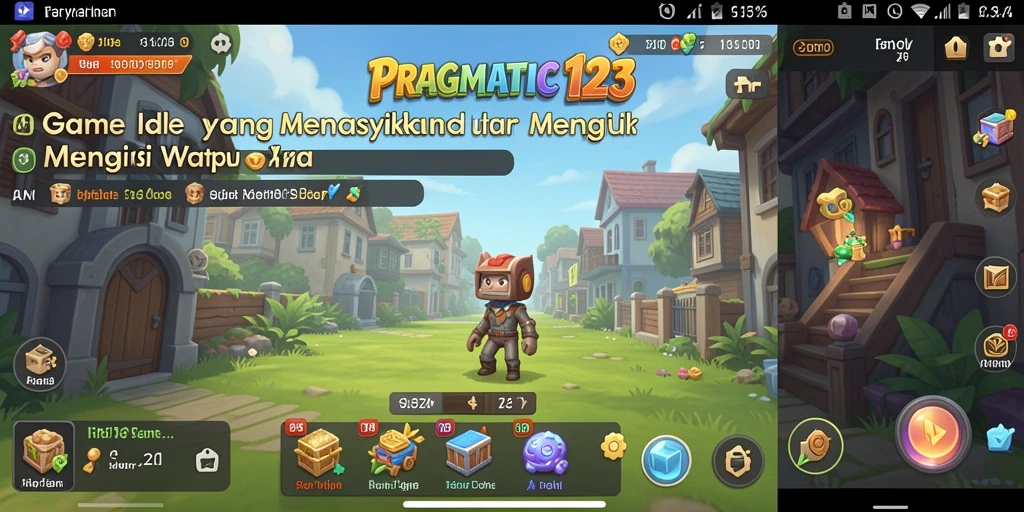 Tampilan gameplay yang menarik dari PRAGMATIC123 dalam mode Idle.
