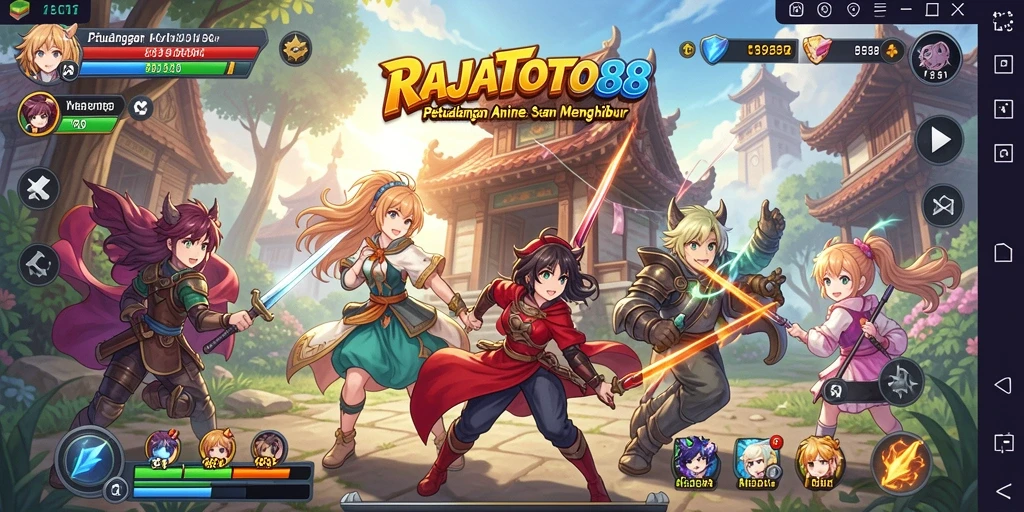 Gameplay menakjubkan dari RAJATOTO88 yang menyajikan petualangan anime.