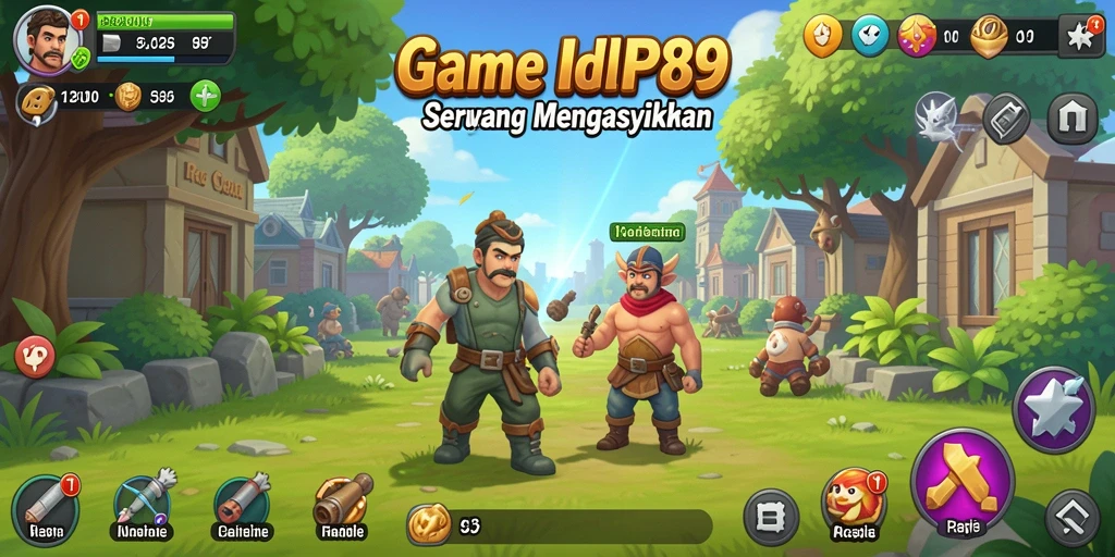 Screenshot RAP89 yang menampilkan gameplay Idle yang mengasyikkan.