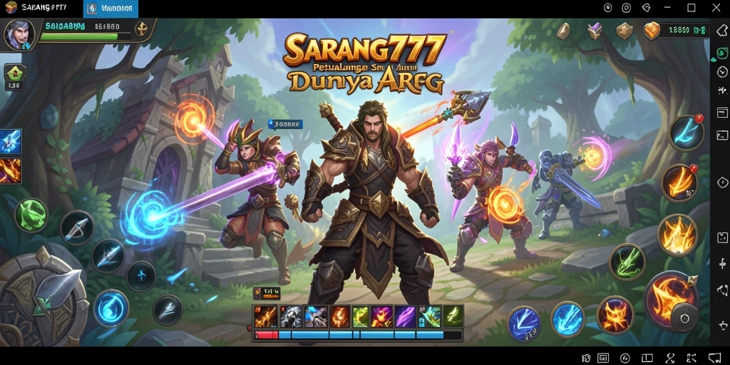Tangkapan layar gameplay SARANG777 yang menarik dan penuh aksi.