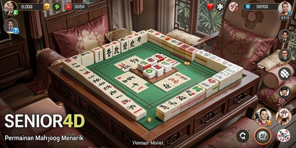 Tampilan menarik dari gameplay SENIOR4D yang mendebarkan.