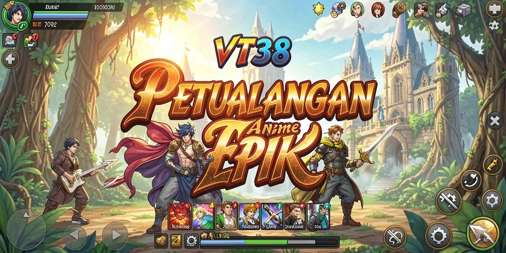 Gameplay VT38 yang mengesankan dengan karakter Anime unik.